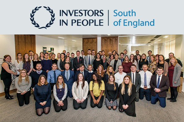 The Oak Tree Mobility team celebrate the Investors in People Award.